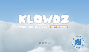 利用浮云在天空作画-Klowdz