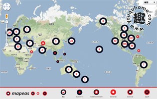 基于google地图的视频新闻报道-Mapeas