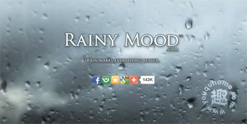 在线倾听细雨雷鸣-RainyMood