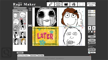 在线创作多格漫画-Rage Maker