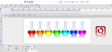 Html5经典在线应用（一）-云动画软件Mugeda