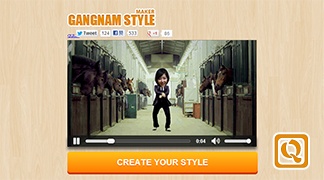 在线定制个性江南Style-Gangnam Style Maker