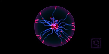 在线模拟静电离子球-Plasma Ball simulator