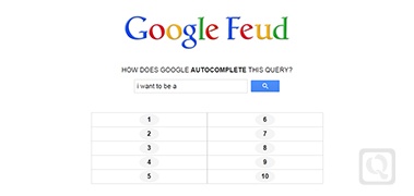 谷歌下拉猜猜猜-Google Feud